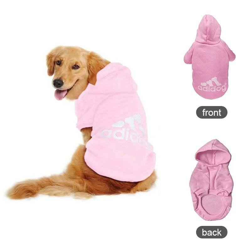 Dog Sweater Winter Clothes Hoodie Shirt