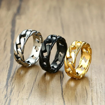 7mm Chain Link Ring