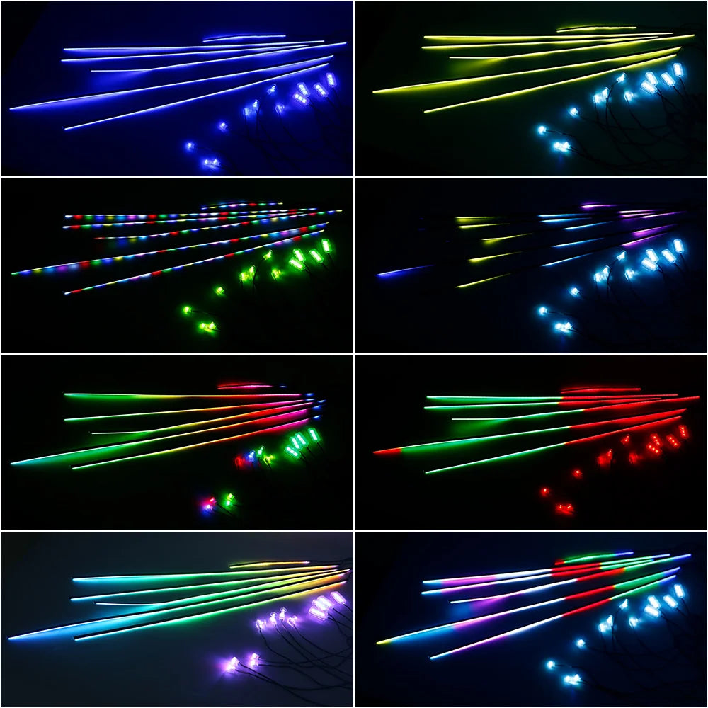 Auto LED RGB Ambient Rainbow Light Kits