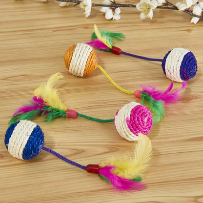 Interactive Scratching Cat Ball