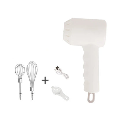 Wireless Portable Electric Food Mixer Hand Blender 3 Speeds High Power Dough Blender Egg Beater Baking Hand Mixer Kitchen Tools