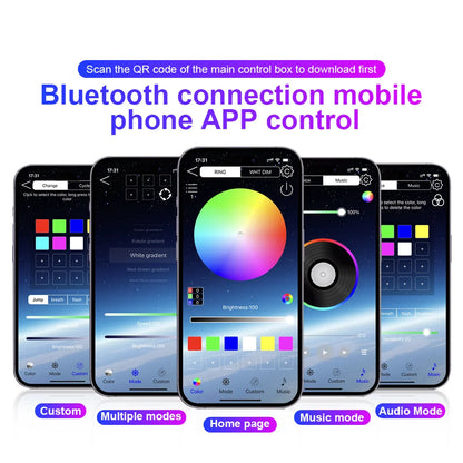 Auto LED RGB Ambient Rainbow Light Kits