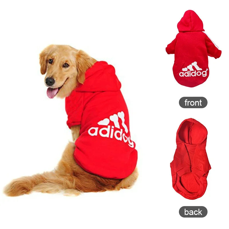 Dog Sweater Winter Clothes Hoodie Shirt