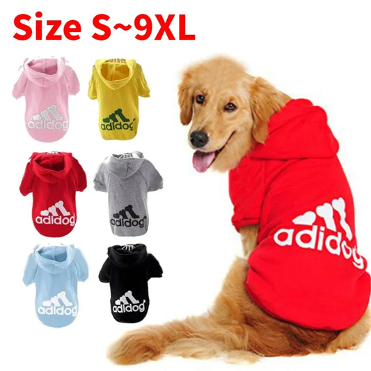 Dog Sweater Winter Clothes Hoodie Shirt